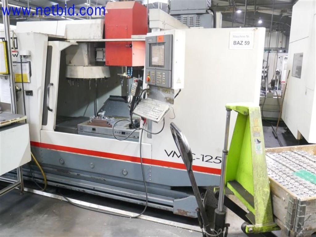 Cincinnati VMC-1250C Centrum obróbcze CNC (BAZ 59) kupisz używany(ą) (Auction Premium) | NetBid Polska