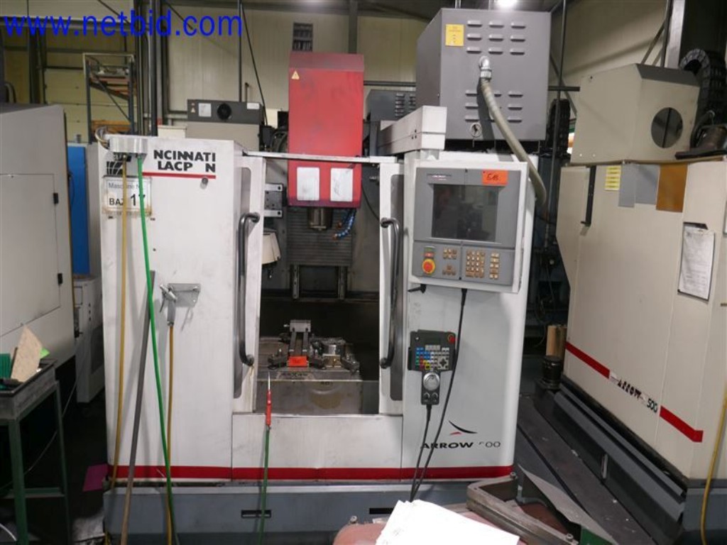 Used Cincinnati Arrow 500 Obdelovalni center CNC (BAZ 17) for Sale (Auction Premium) | NetBid Slovenija