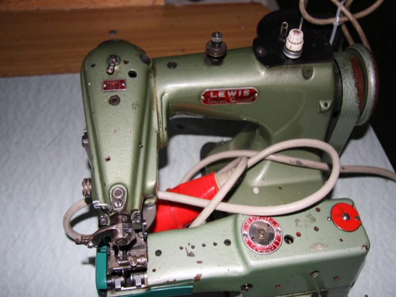 Used LEWIS MODEL 150-2 Blind stitch sewing machine for Sale