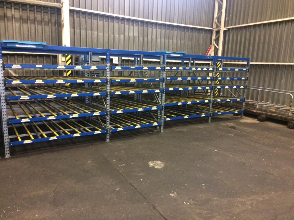 Used KLT Gravity rack for Sale (Auction Premium) | NetBid Industrial Auctions