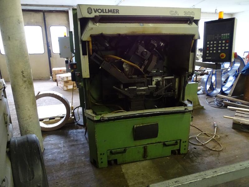 Used Vollmer CA 300 Processing center for band saws, grinding and ...