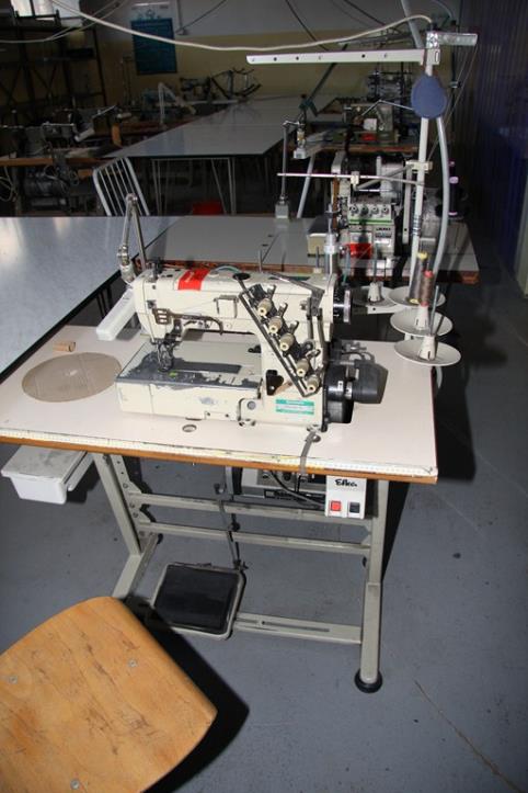 Used Yamato Vf2413 148m Uta2 Sewing Machine 2 Needle For Sale