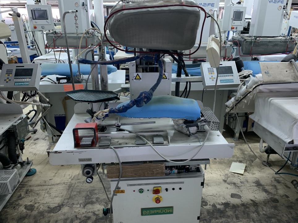 Used INDUPRESS IPN-SGVT-23-18A-196 Ironing machine for Sale (Auction Premium) | NetBid Industrial Auctions