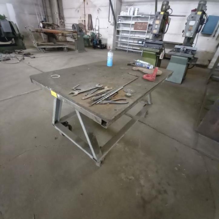 Used Mobile work table for Sale (Auction Premium) | NetBid Industrial Auctions