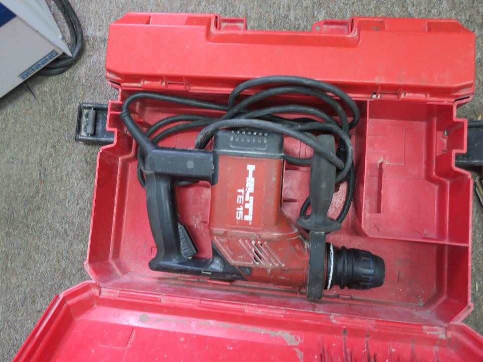 Used HILTI TE15 Bohrhammer for Sale (Auction Premium) | NetBid Slovenija