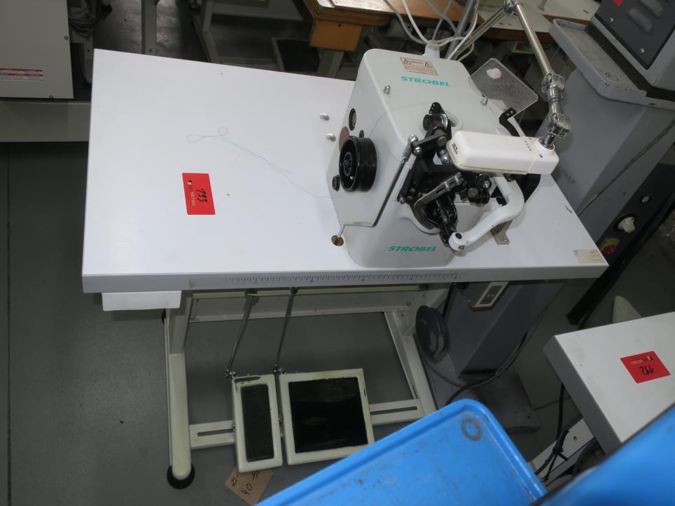 Used STROBEL 141-23EV  Shoe wrap (Insole sewing machine) for Sale (Auction Premium) | NetBid Industrial Auctions