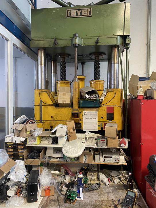 Used Rayer Hydraulic Press for Sale (Auction Premium) | NetBid Industrial Auctions