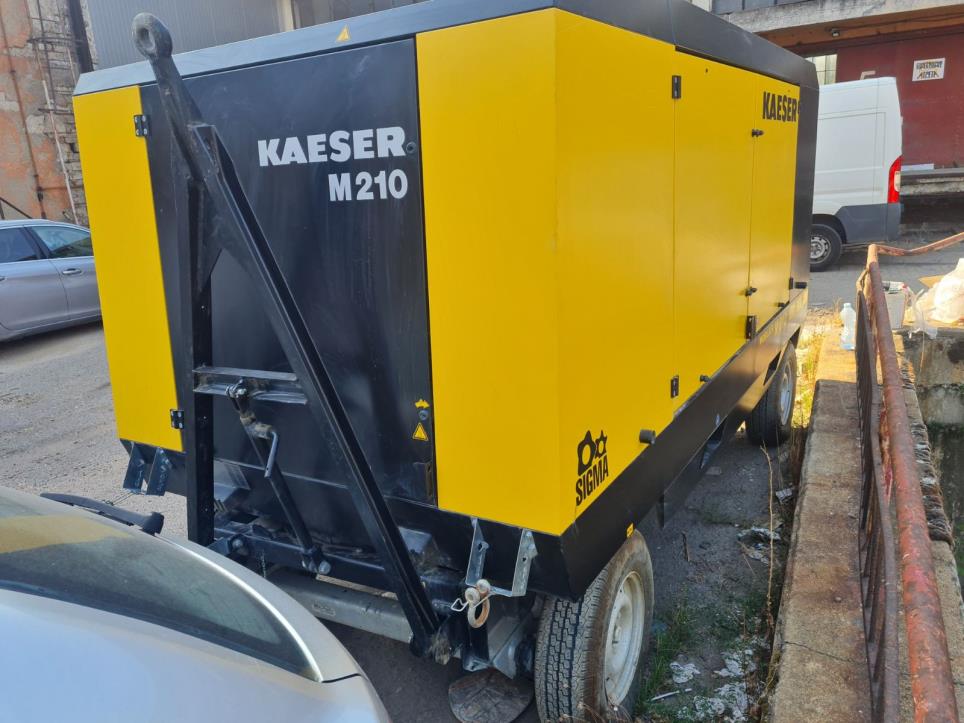 KAESER M 210 MOBILE COMPRESSOR kupisz używany(ą) (Auction Premium) | NetBid Polska