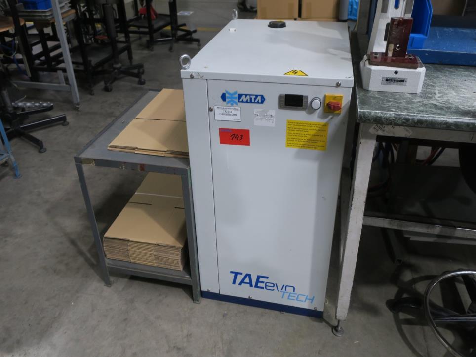 Used MTA TAEevo TECH mini 08 Chilled water aggregate for Sale (Auction Premium) | NetBid Industrial Auctions