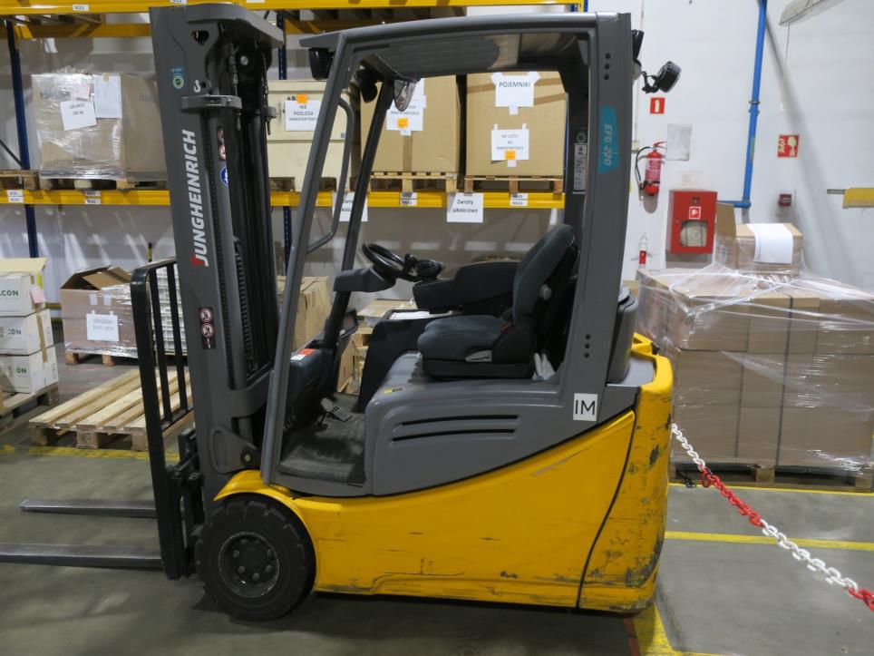 Used JUNGHEINRICH EFG 220  464DZ Forklift truck for Sale (Auction Premium) | NetBid Industrial Auctions