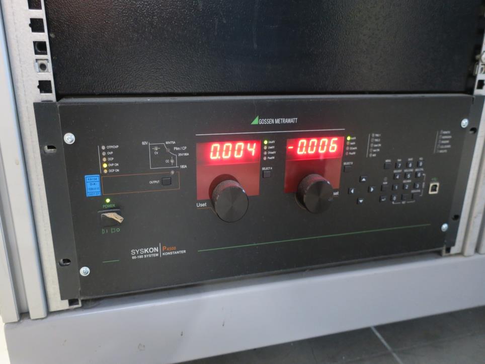 Used GOSSEN-METRAWATT P4500 Programmable DC power supply, 4 pcs for Sale (Auction Premium) | NetBid Industrial Auctions