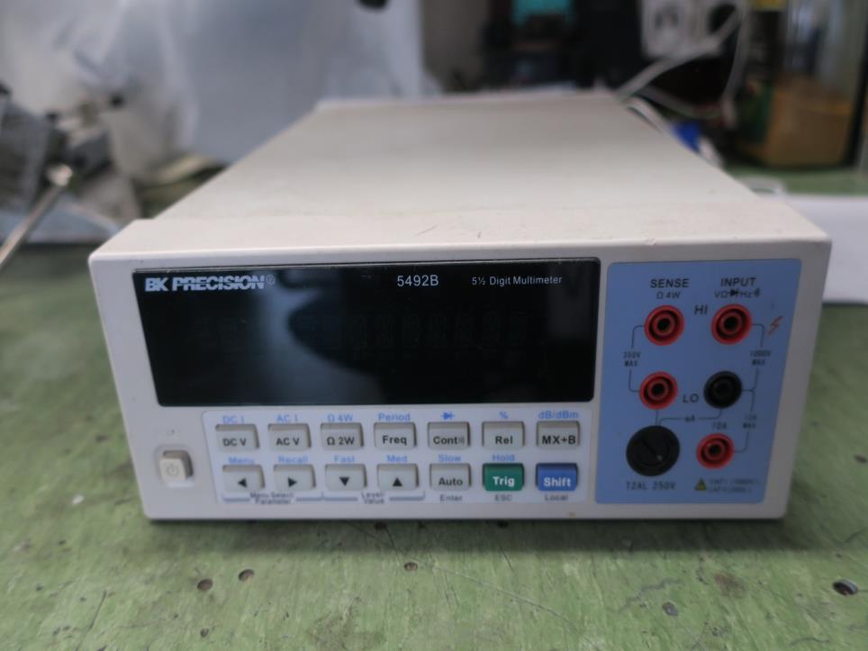 Used BK Precision 5492B Multimeter for Sale (Auction Premium) | NetBid Industrial Auctions