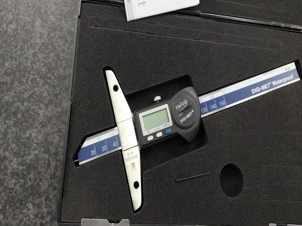 Used Helios Digimet Depth gauge for Sale (Auction Premium) | NetBid Industrial Auctions