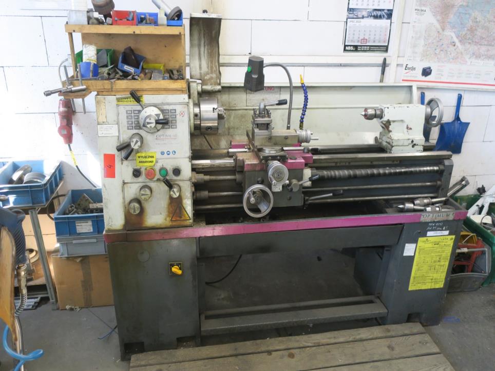 OPTIMUM OPTI D360X1000 Universal lathe