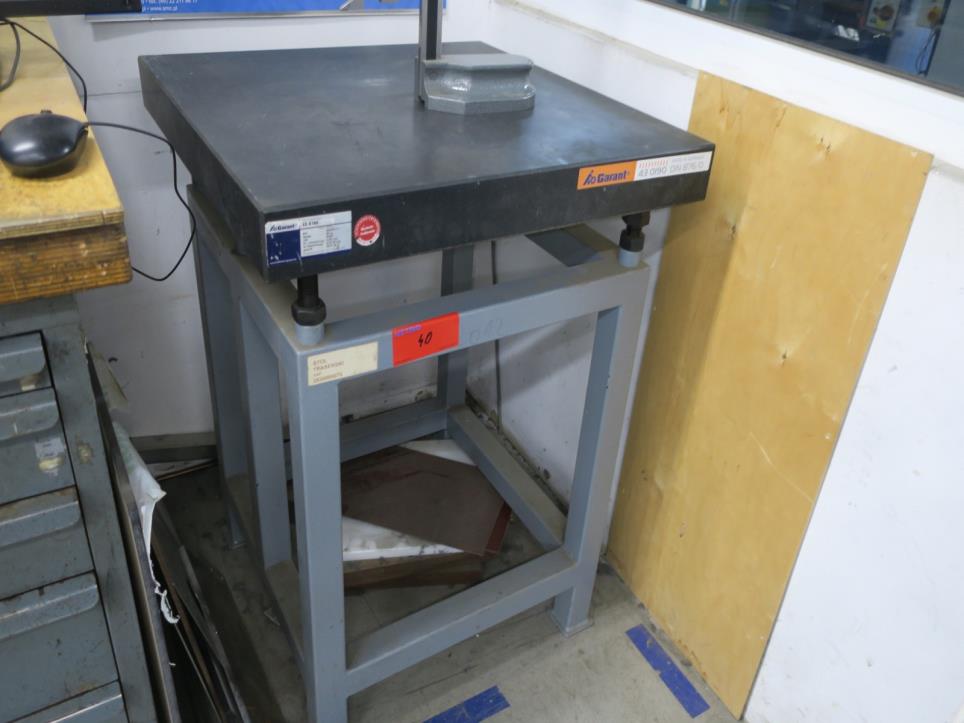 Used Garant 43 0190  Marking table with height gauge for Sale (Auction Premium) | NetBid Industrial Auctions