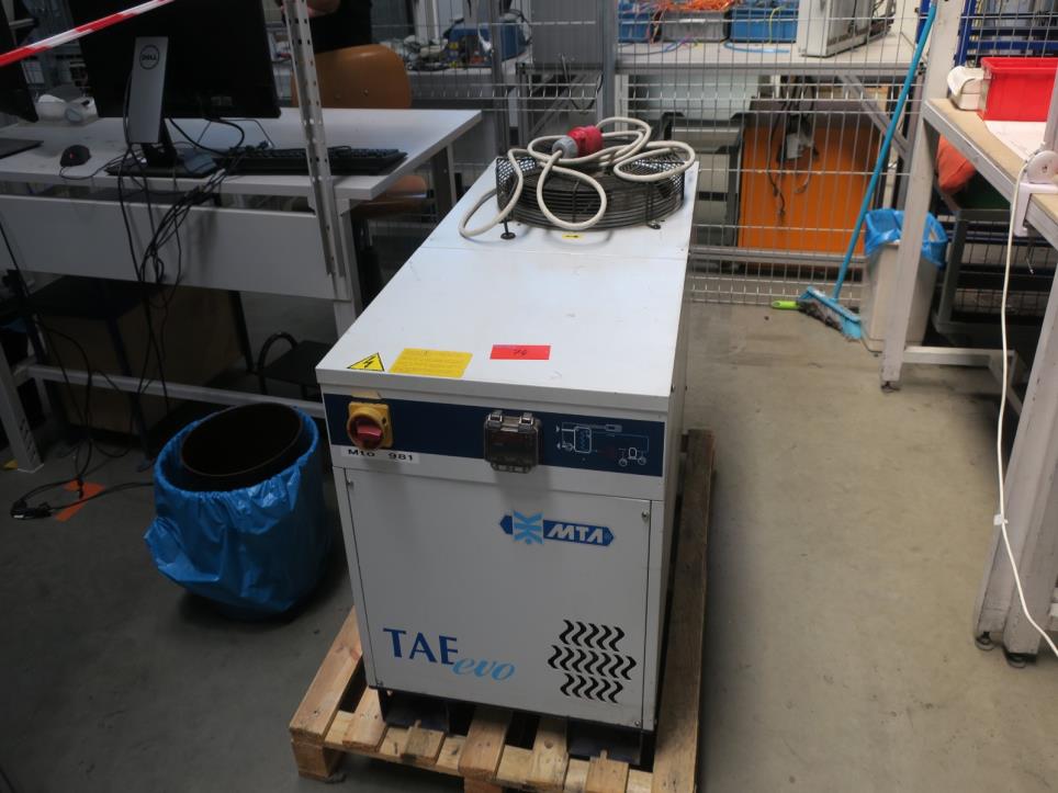 Used MTA TAEevo Tech 020 Chilled water aggregate for Sale (Auction Premium) | NetBid Slovenija