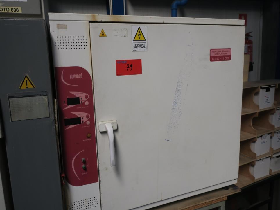 Used Wamed KBC-100 Komora Badań Cieplnych, suszarka for Sale (Auction Premium) | NetBid Slovenija